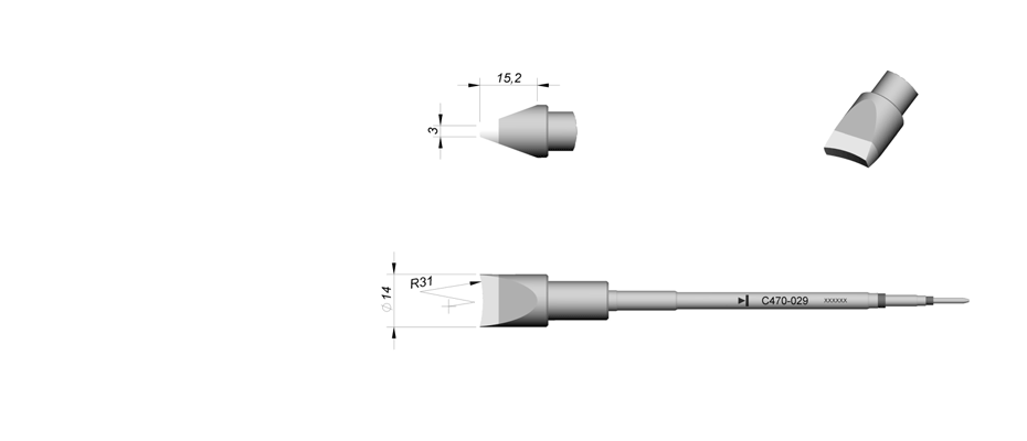 C470029 - Cartridge for T470 Comfort handpiece